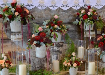 Realizacja - Kwiaciarnia Atena w Luboniu, Traugutta 24A, bukiety, kompozycje i dekoracja ślubne